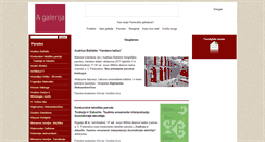 Desktop Screenshot of agalerija.lt